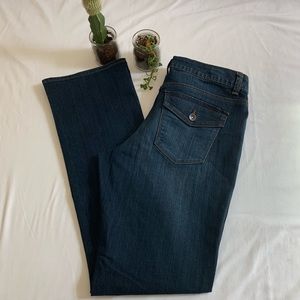Dark Wash Bootcut Jeans